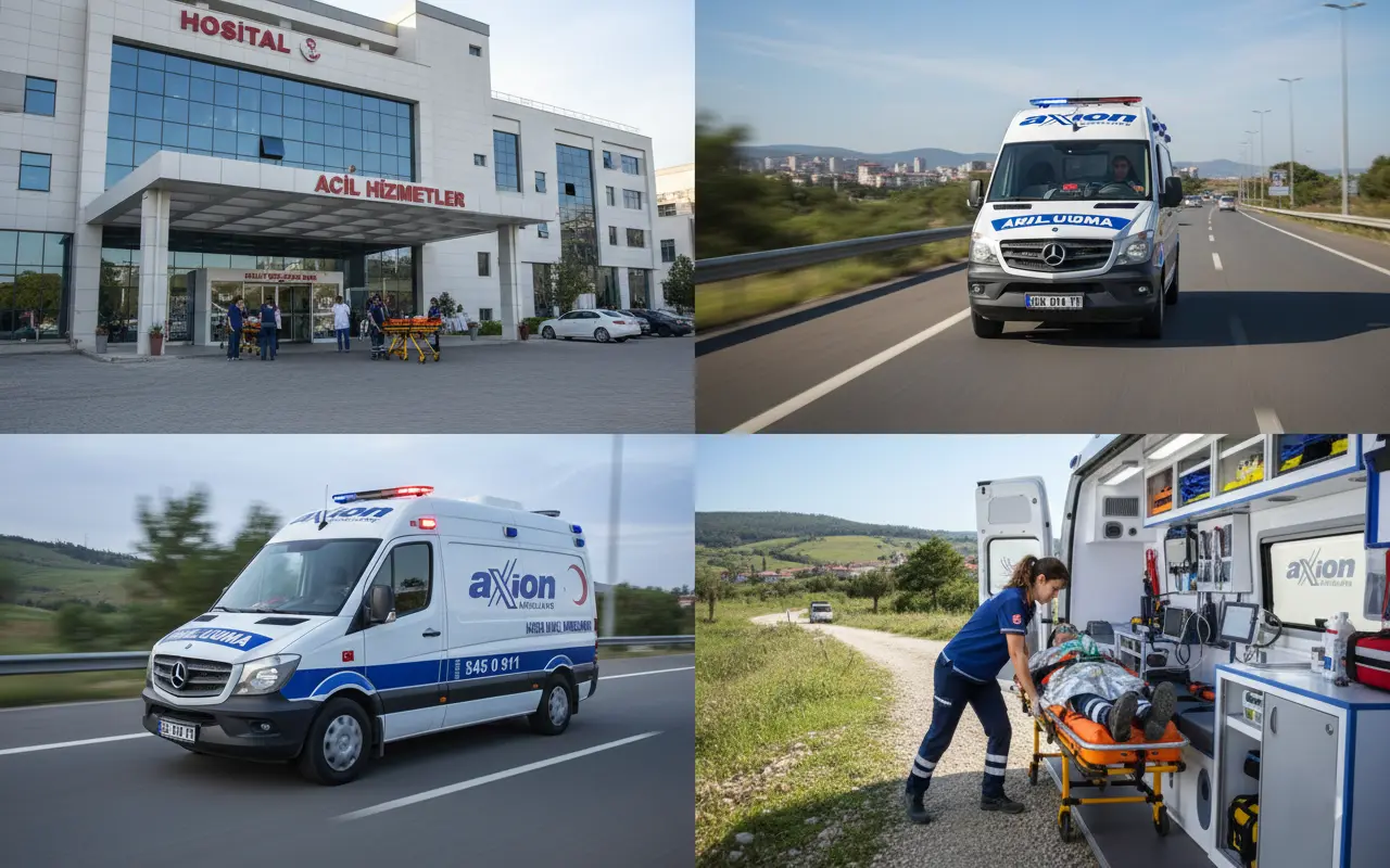 Axion Ambulans sağlık ve hasta nakil hizmetleri
